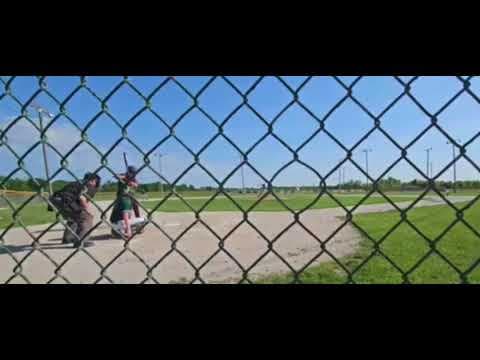 Video of Opposite field Right Center Gap Double against Collage Heights MO 